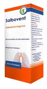 سالبوڤنت جهاز تنفس ٥ ملغ/مل محلول ٢٠ مل