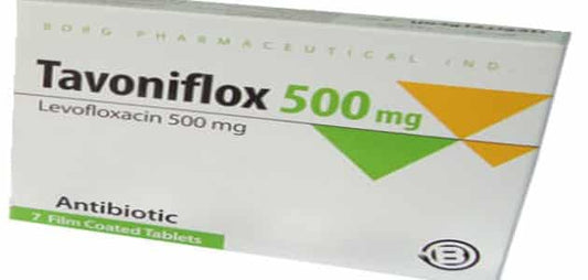 تافونيفلوكس 500 مجم 7 أقراص