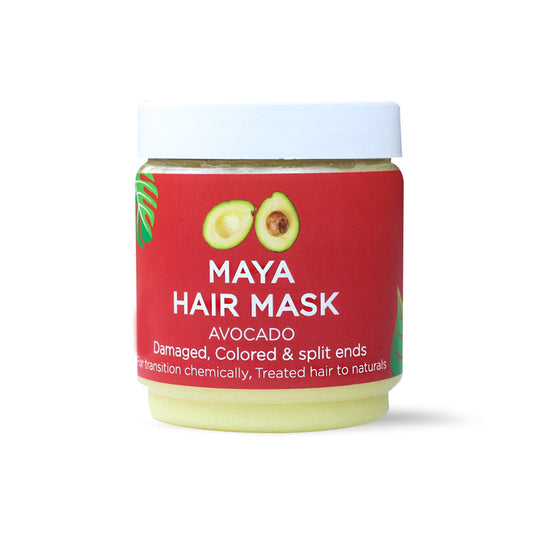 RAW AFRICAN MAYA HAIR MASK AVOCADO 250GM