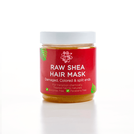RAW AFRICAN SHEA HAIR MASK DAMAGED 250GM