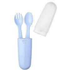 WEE BABY FORK AND SPOON SET 134 طقم شوكة وملعقه