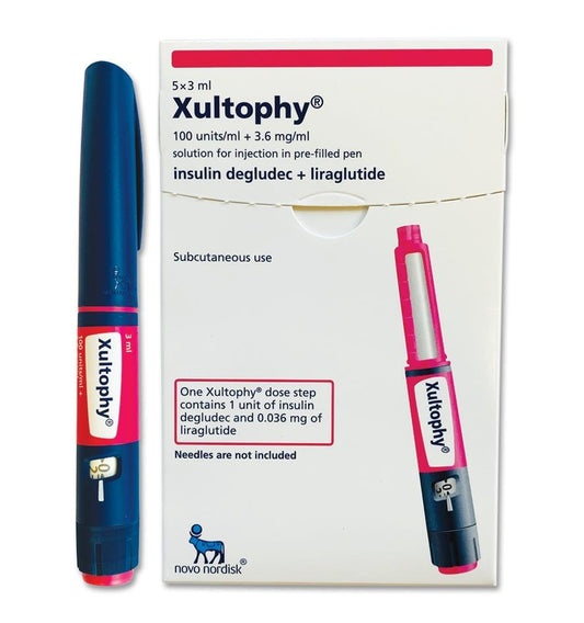 XULTOPHY 100 I.U./3.6 MG/ML PREFILLED PEN 3 ML