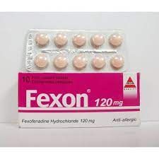 FEXON 120 MG 10 TAB