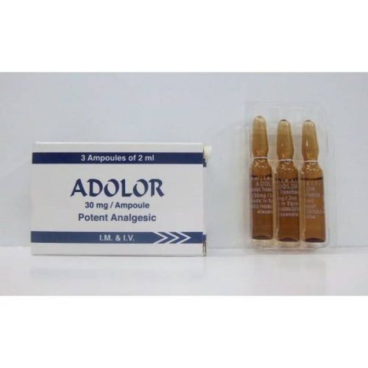 ADOLOR 30 MG 2 ML 3 AMP
