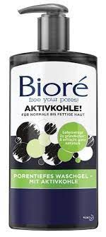 BIORE AKTIVKOHLE PORENTIEFES WASCHGEL 200ML