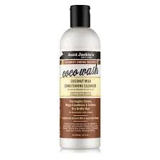AUNT JACKIES COCO WASH COCONUT MILK 355ML