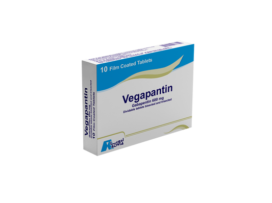 فيجابانتين 600 مجم 30 قرصًا قابلًا للتجزئة