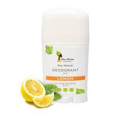 مزيل عرق شمع أفريقي خام برائحة الليمون 75 جرام