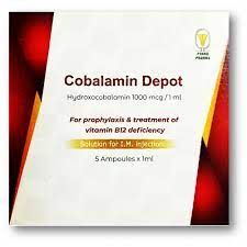 COBALAMIN DEPOT 1000MCG/ML 5 AMP. I.M.