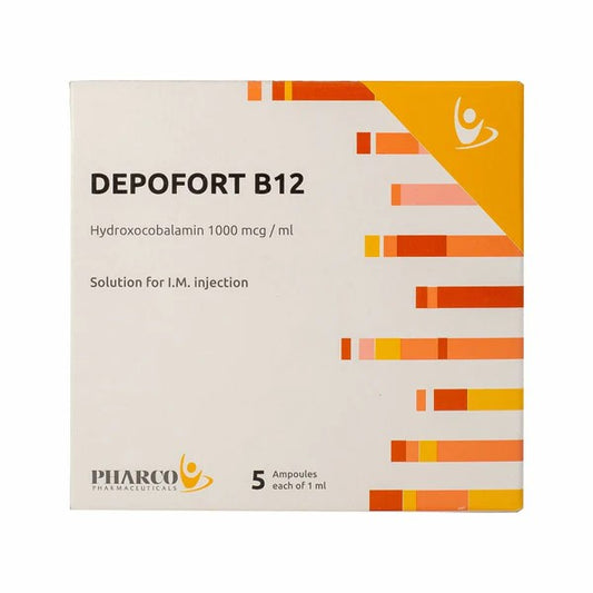 DEPOFORT - B12 1 MG I.M 5 AMP 1 ML