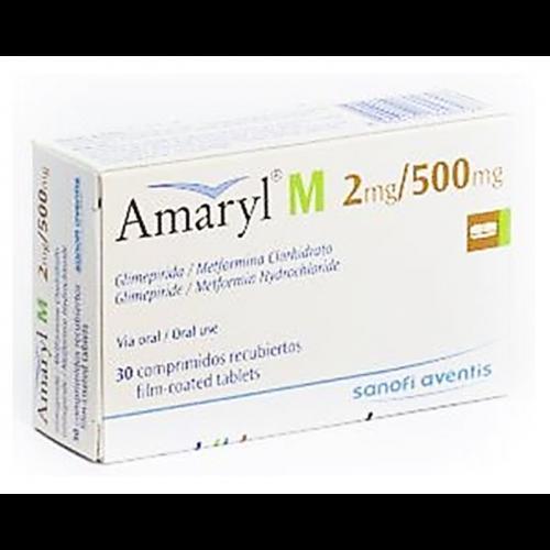 AMARYL - M 2 MG / 500 MG 30 TAB