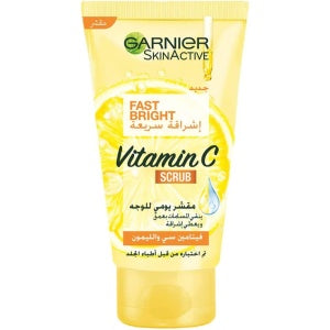 GARNIER FAST BRIGHT VIT C SCRUB 50ML مقشر يومي