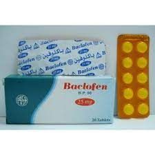 BACLOFEN 25 MG 20 TAB