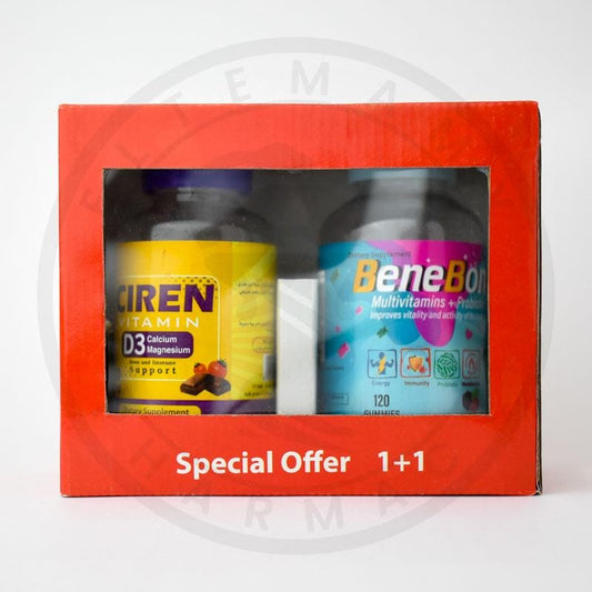 BENEBON MULTIVIT 120GUM 1+CIREN 60GUM