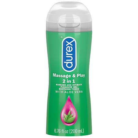 Durex Massage 2In1 Lubricant Aloe Vera 200Ml