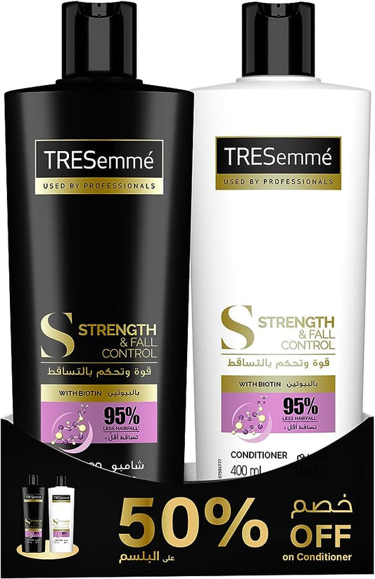 TRESEMME FALL&CONTROL SHAMPOO+COND 400ML OFF50