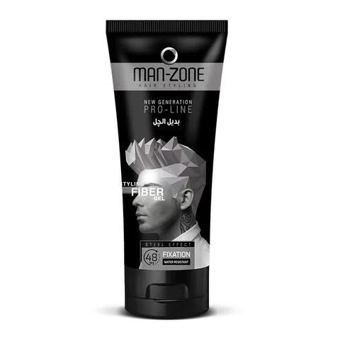MAN ZONE STYLING FIBER GEL (STEEL EFFECT) 125ML
