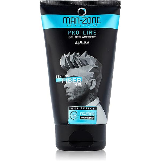 MAN ZONE STYLING FIBER GEL (WET EFFECT) 125ML