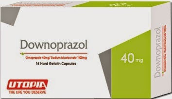 DOWNOPRAZOL 40 MG 14 CAP