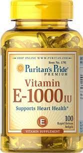 PURITANS PRIDE VITAMIN E 450MG (1000IU) 100SOFT