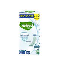 فوط صحية مضادة للبكتيريا من مولبد إكس. لونج، 23+3 فوط (6413)