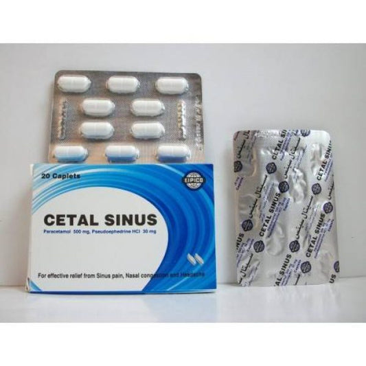 CETAL SINUS 20 TAB