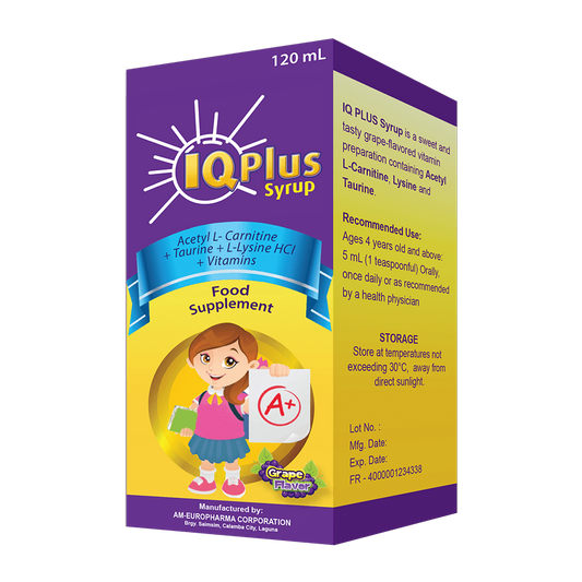 I Q PLUS 125ML SYRUP