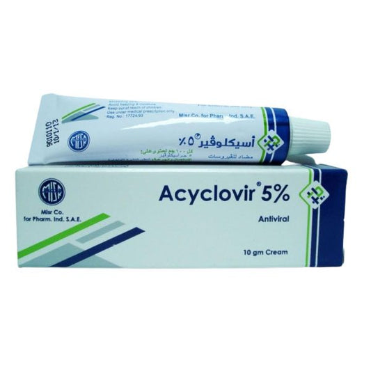 ACYCLOVIR 5 10 GM CREAM