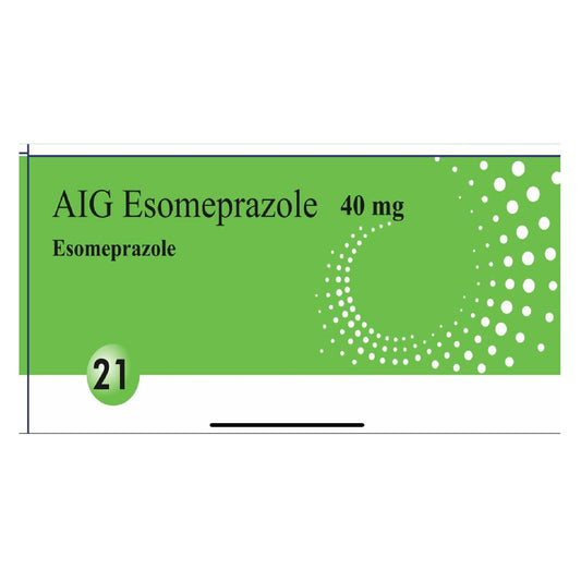 A I G ESOMEPRAZOLE 40 MG 21 TAB