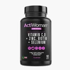 Acti Vitamins C+ D+Zinc Biotin F/Woman 90Tab
