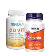 Now Daily Vits 30Cap +Now Kid 120Chewab