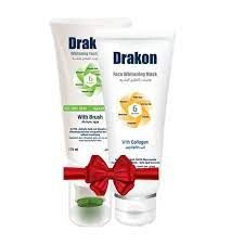 DRAKON FACIAL WASH OILY + FACE SCRUB OFF 290LE