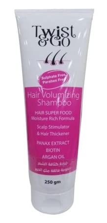 TWIST & GO HAIR VOLUMIZING SHAMPOO 250ML