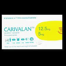 CARIVALAN 12.5/5MG 28 F.C. TAB