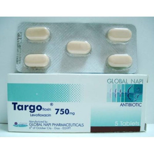 تارغوفلوكسين 750 مجم 5 أقراص