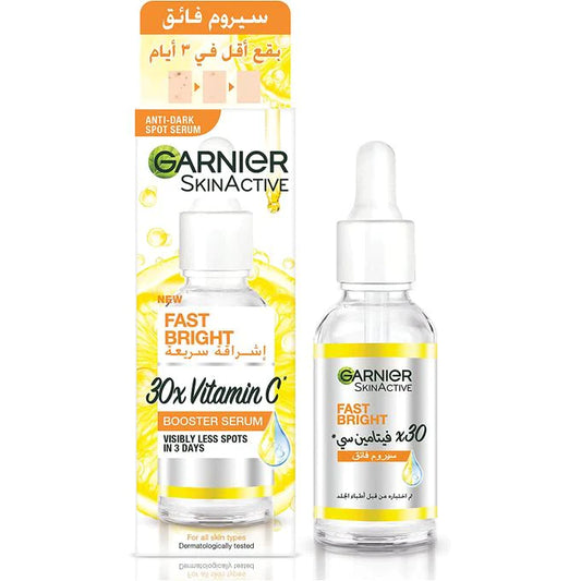GARNIER FAST BRIGHT VIT C BOOSTER SERUM 15ML