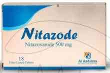NITAZODE 500 MG 18TAB