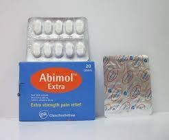 ABIMOL EXTRA 500 MG 20 TAB