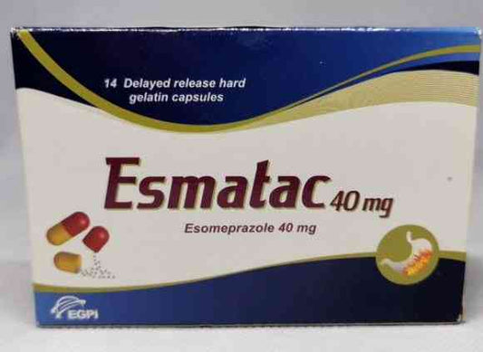 ESMATAC 40 MG 28TAB