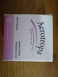 AEROTROPA NEBULIZER SOLN. 10 AMP