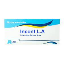 INCONT LA 4MG 30 TAB