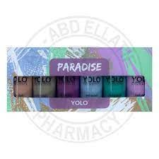 مجموعة طلاء أظافر يولو إصدار محدود (باراديس) 6 قطع