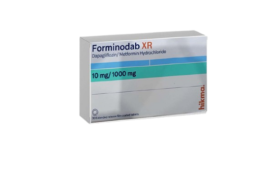 FORMINODAB XR 10/1000 MG 30TAB