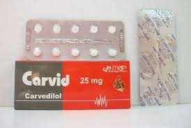 CARVID 25 MG 20TAB