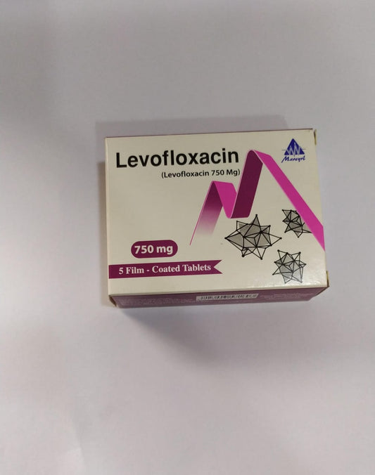 ليفوفلوكساسين 750 مجم 5 أقراص