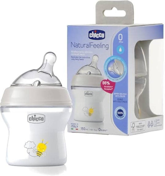 CHICCO BERUNH 150ML+2 PHYSIO TEAT 0M