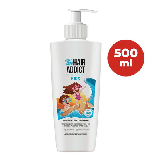 THE HAIR ADDICT KIDS BUBBLE TROUBLE COND 500ML