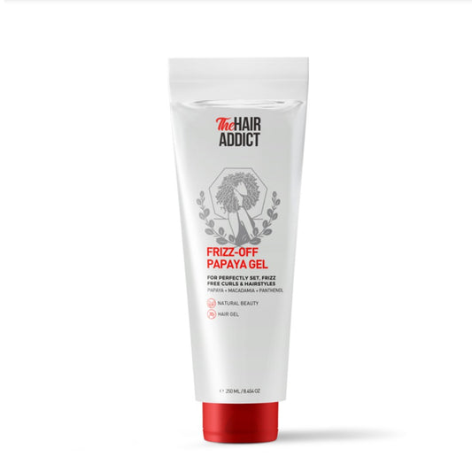 THE HAIR ADDICT FRIZZ-OFF PAPAYA GEL 250ML
