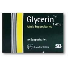 GLYCERIN ADULT 10 SUPP (GLAXO)