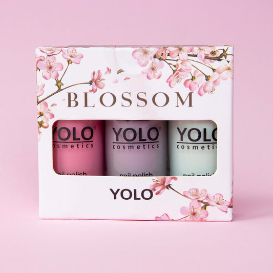 مجموعة طلاء أظافر يولو إصدار محدود (بلوسوم) 3 قطع